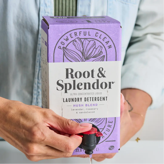 Root and Splendor - 100 Load Laundry Detergent Box