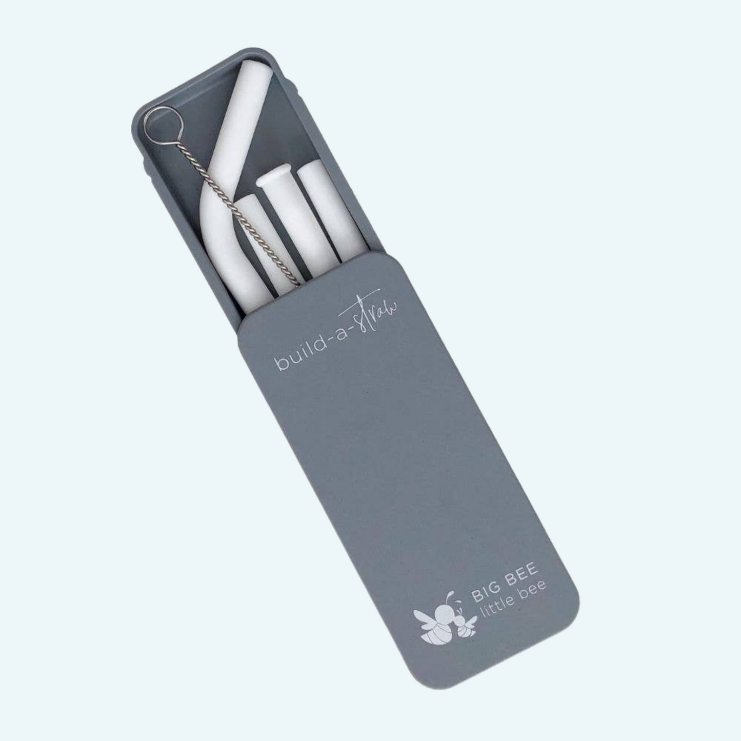 Build-A-Straw Reusable Silicone Straw in Individual Travel Case