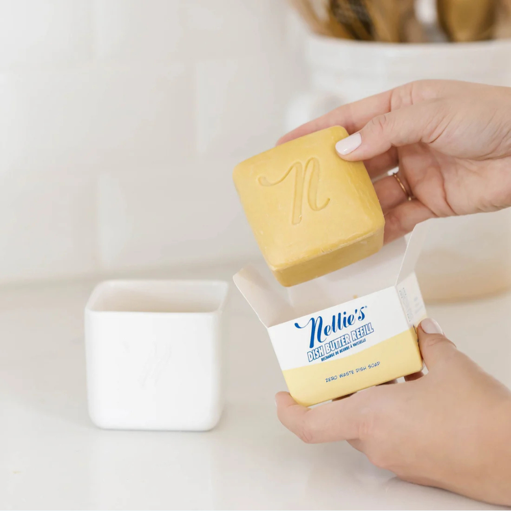 Nellie's Solid Dish Butter (Soap)