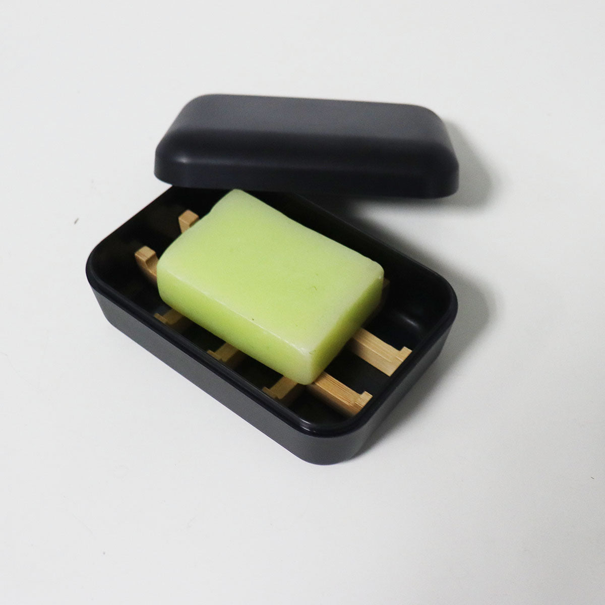 Bamboo + Cornstarch Soap Dish