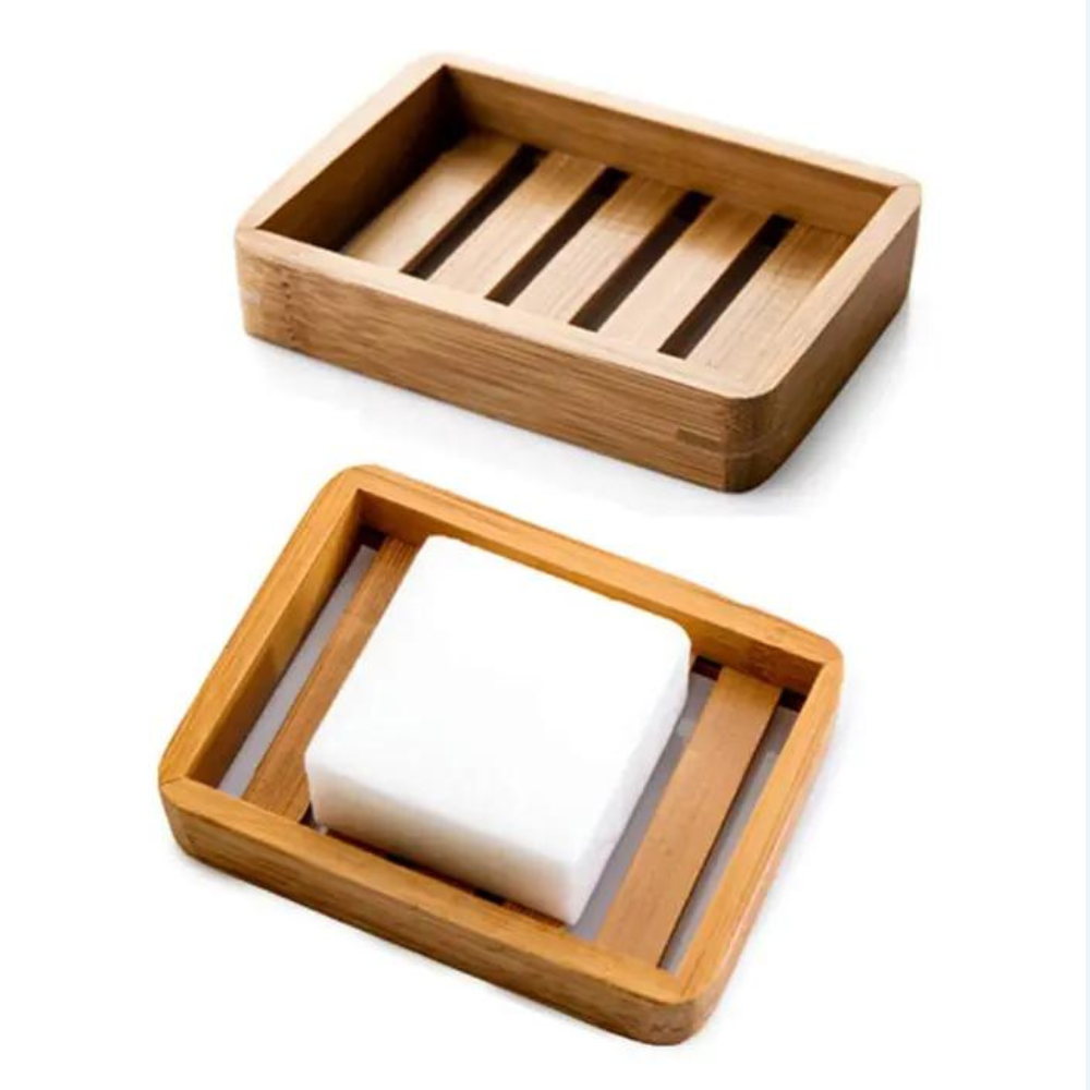 bamboo soap dish