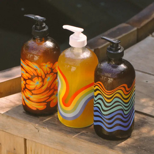 Bathing Culture: Mind and Body Wash - 16oz Glass Pump Bottle