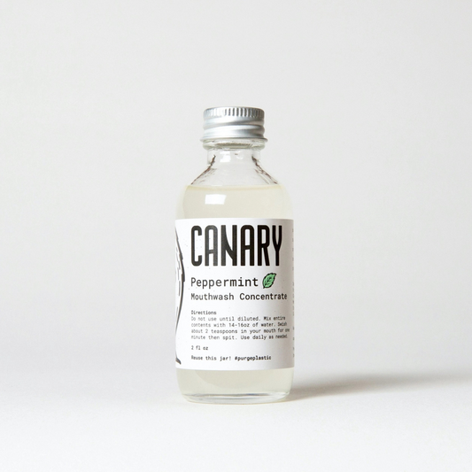Canary Clean Peppermint Mouthwash Concentrate