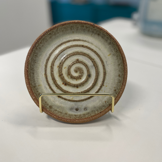 Isaih Porter Round Ceramic Soap Dish
