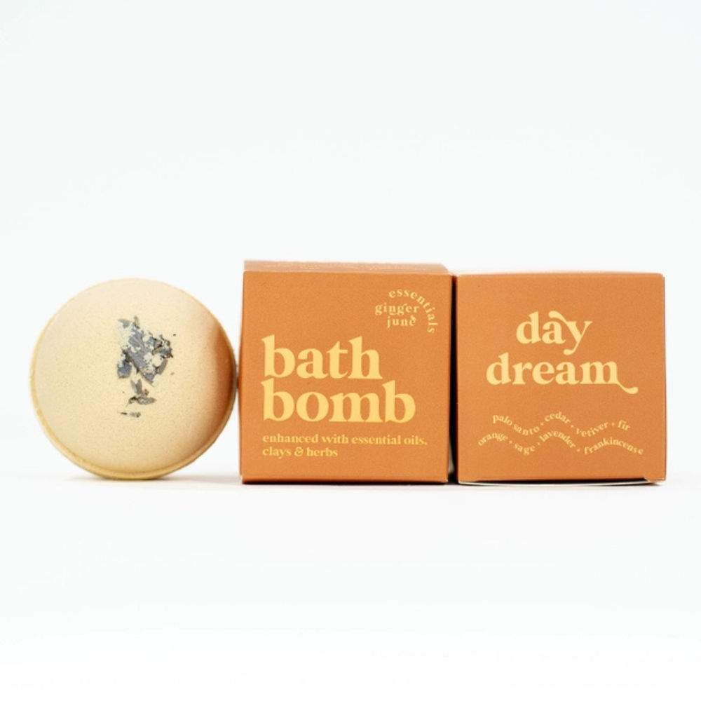 Ginger June 100% Botanical Bath Bomb