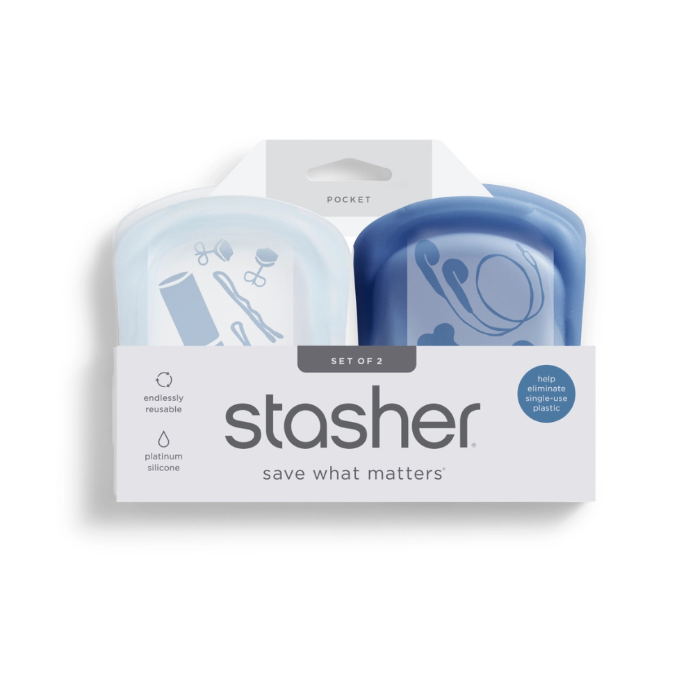 Stasher Pocket Two Pack