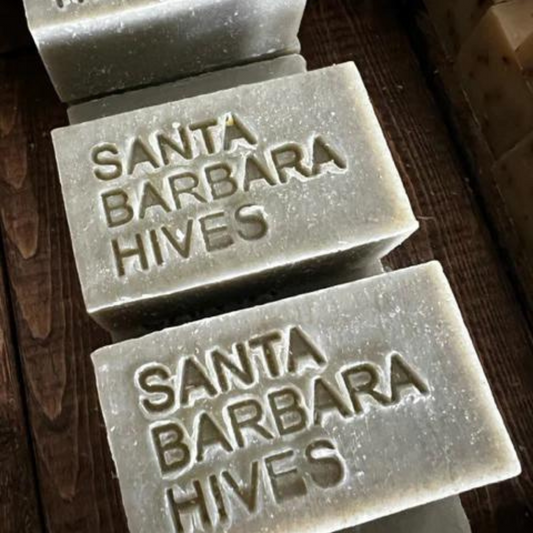 Santa Barbara Hives Organic French Clay and Geranium Soap