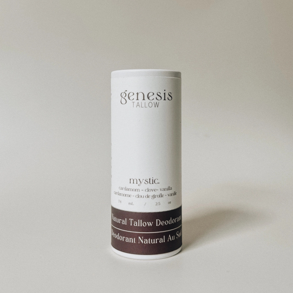 Genesis Tallow Deodorant Baking-Soda Free Deodorant