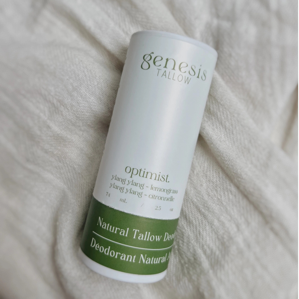 Genesis Tallow Deodorant Baking-Soda Free Deodorant