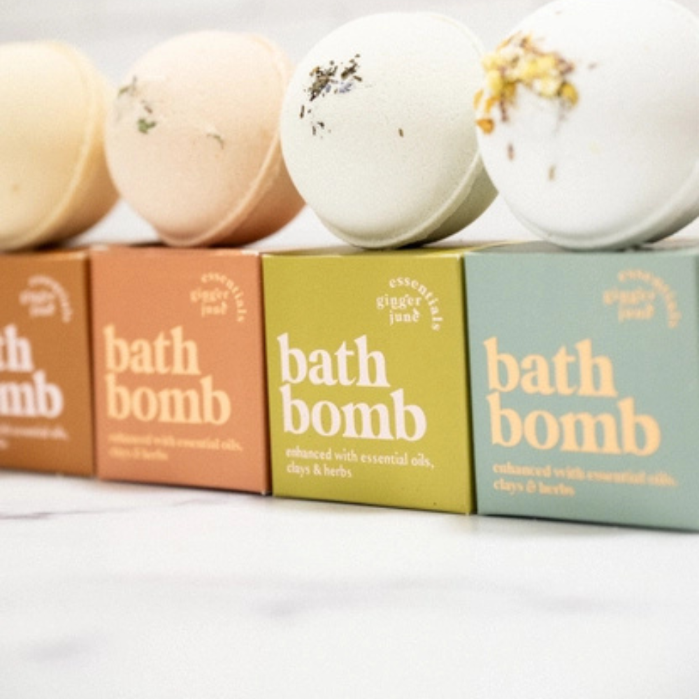 Ginger June 100% Botanical Bath Bomb