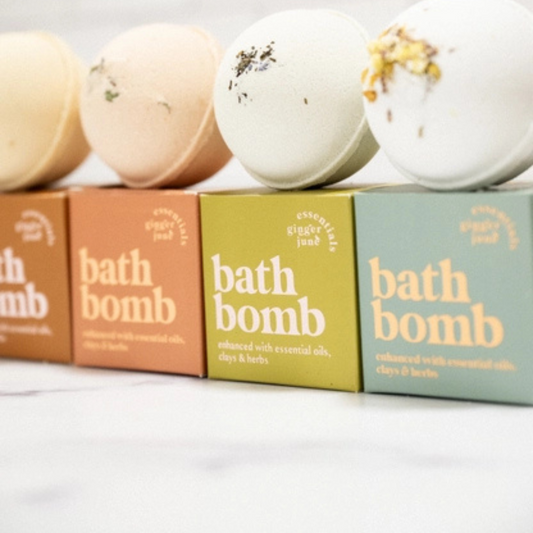 Ginger June 100% Botanical Bath Bomb