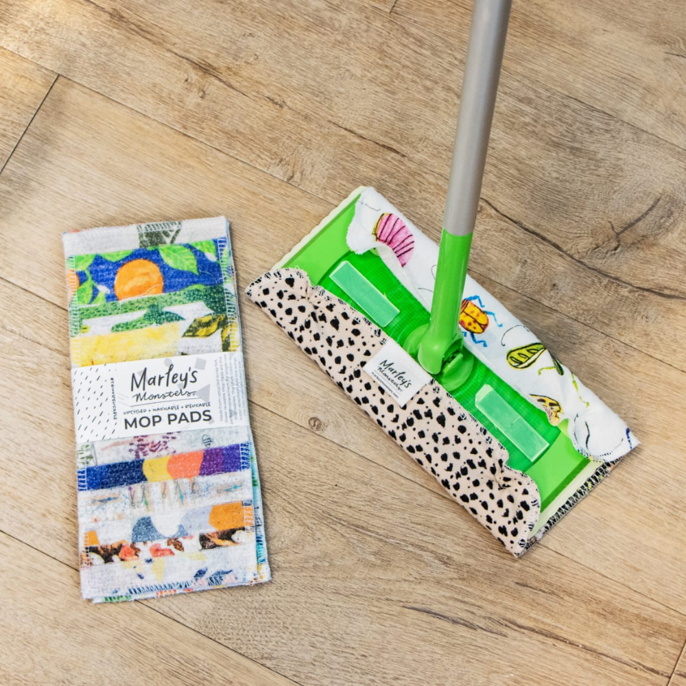 Marley's Monsters Scrap Felt Mop Pads: Set of 2