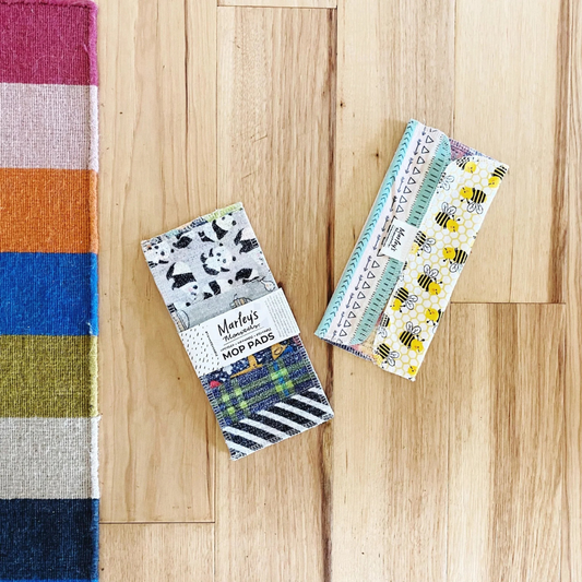 Marley's Monsters Scrap Felt Mop Pads: Set of 2