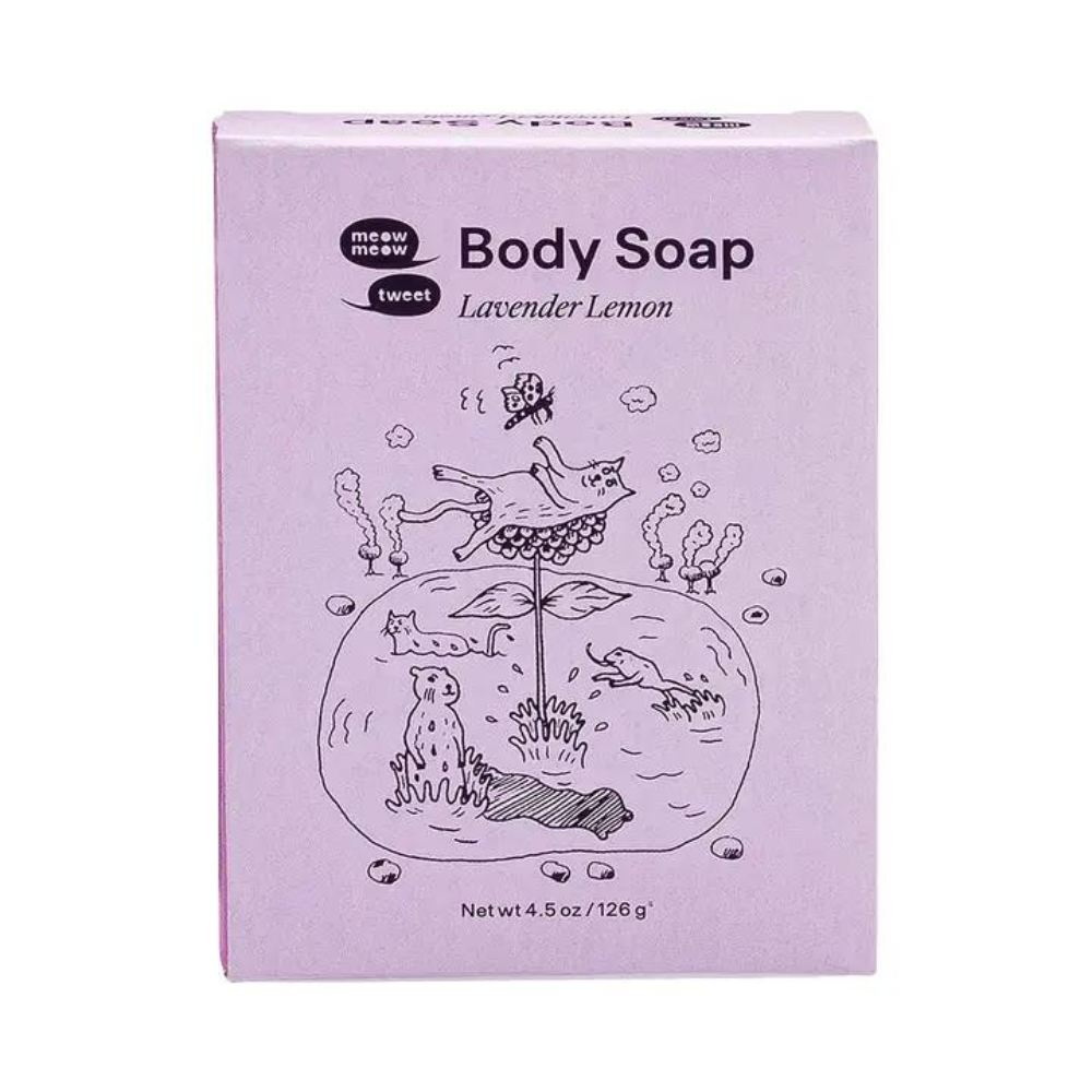 Meow Meow Tweet Lavender Lemon Body Soap