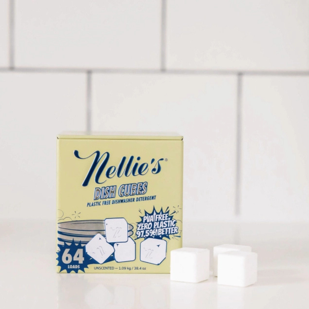 Nellie's Auto Dish Cubed, Pre-Measured Dishwasher Detergent