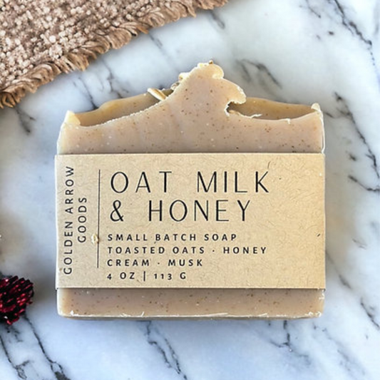 Oat Milk and Honey Soap Bar