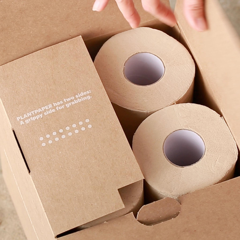 Bamboo Toilet Paper by PlantPaper 8 pack