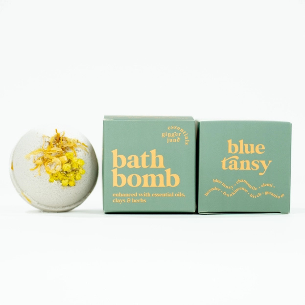 Ginger June 100% Botanical Bath Bomb