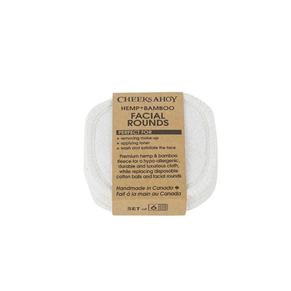 hemp facial rounds