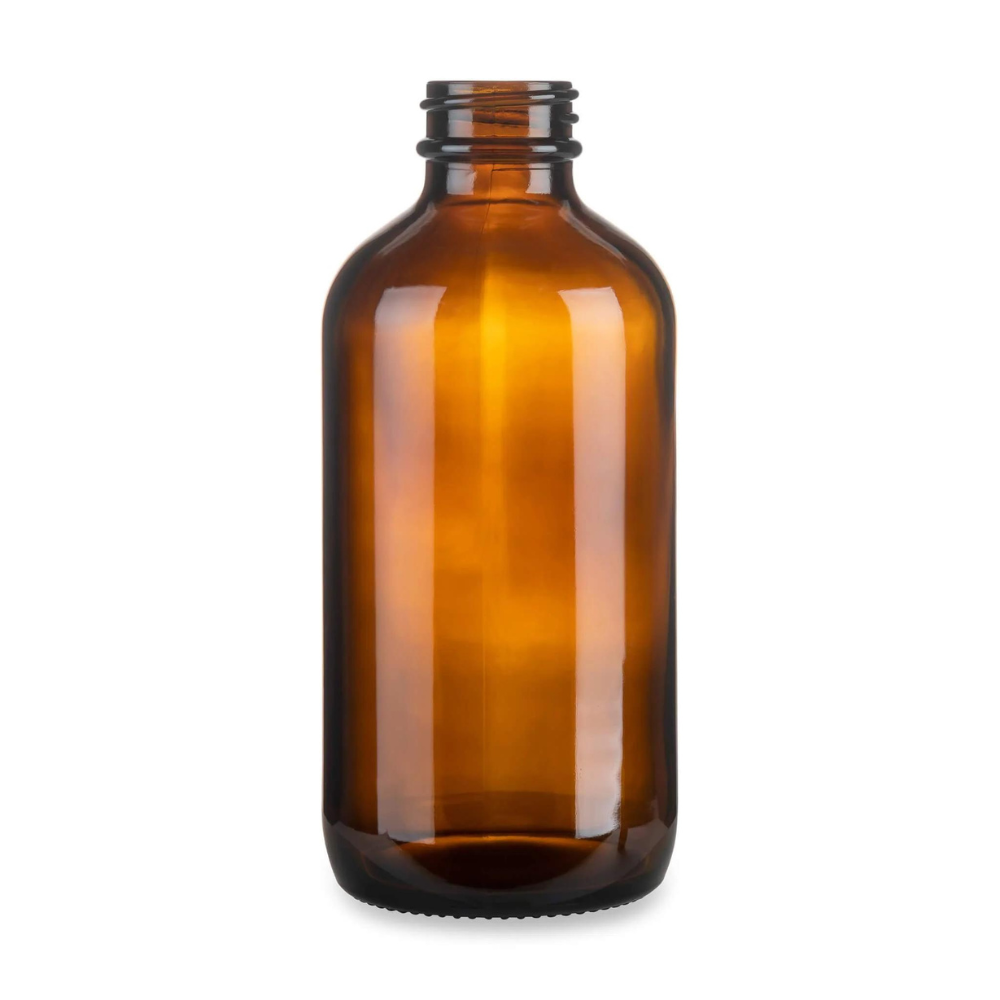 amber glass bottles