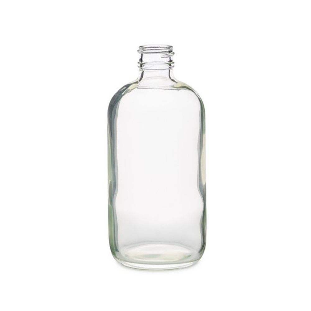 Clear Boston Round Bottles