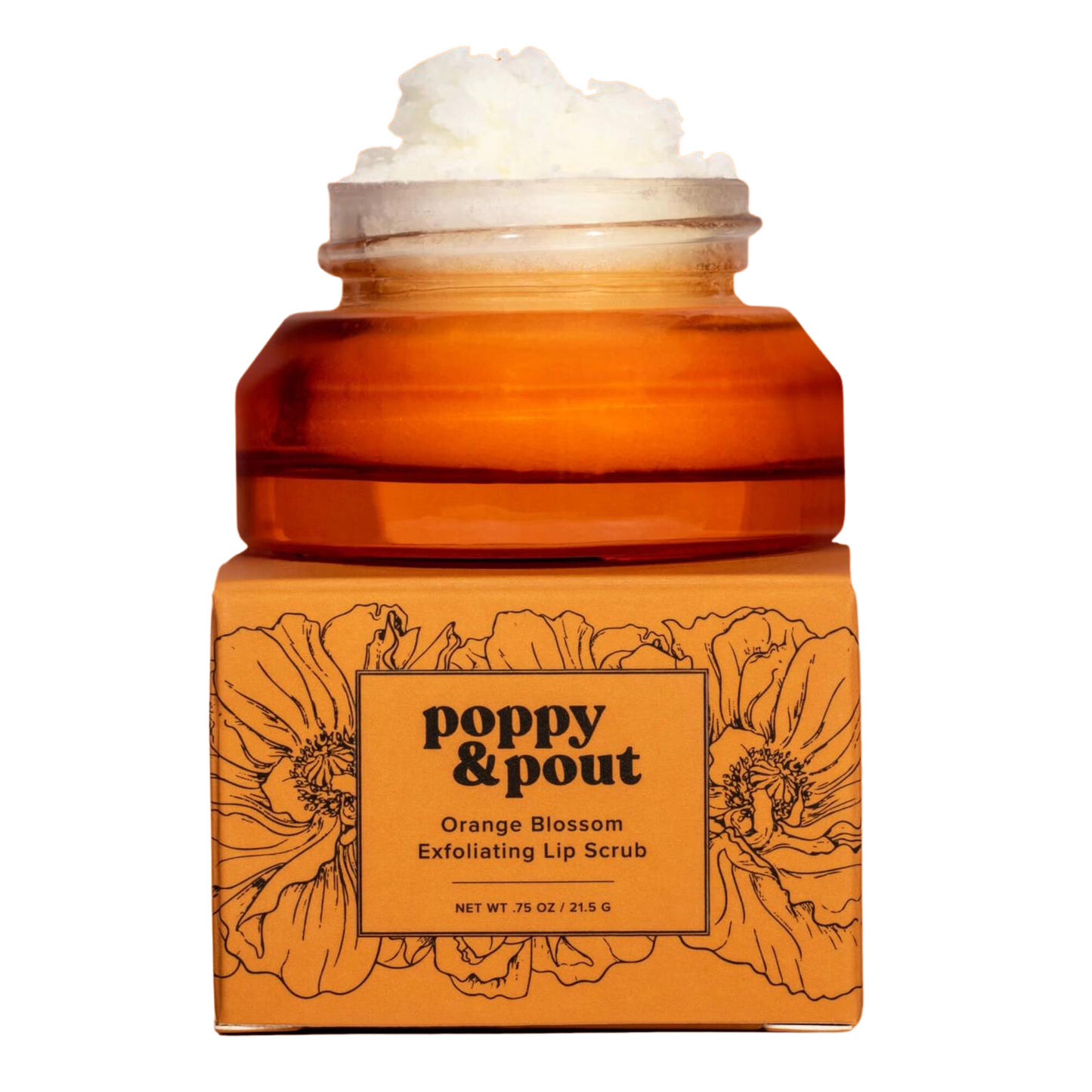 poppy and pout lip scrub