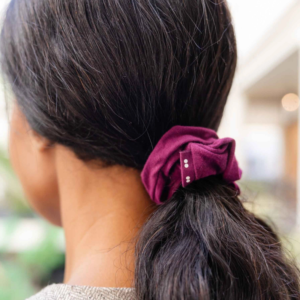 KOOSHOO Organic Plastic-Free Scrunchies