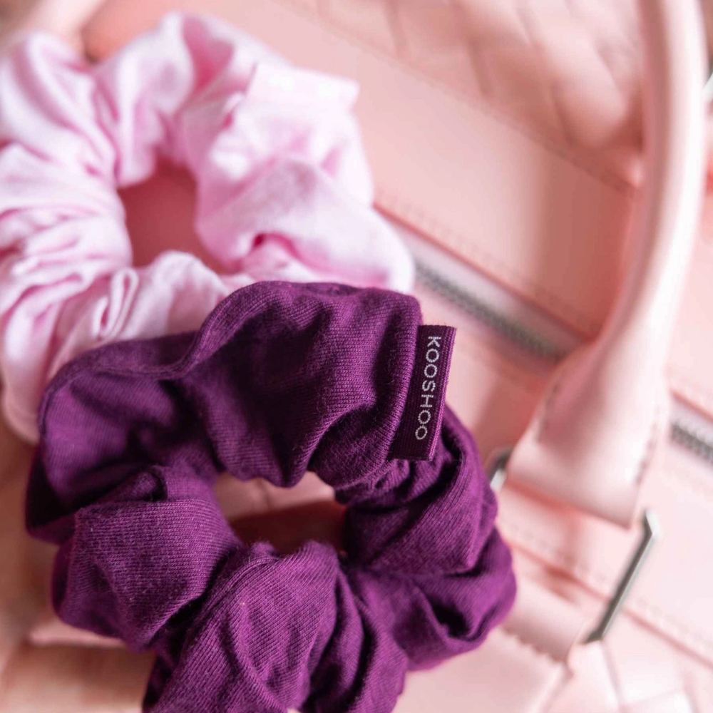 KOOSHOO Organic Plastic-Free Scrunchies
