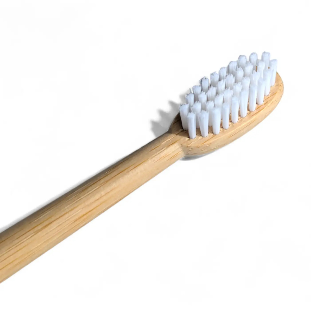 Colorful Adult Bamboo Toothbrush 2-Pack