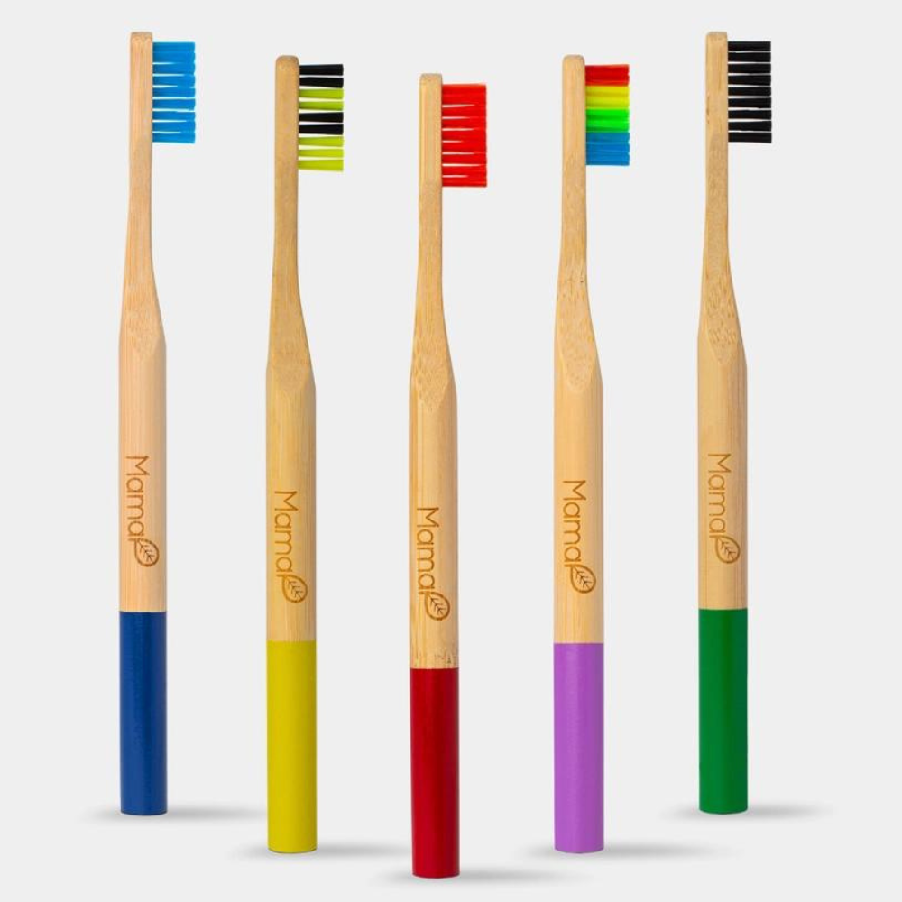 MamaP Bamboo Toothbrushes