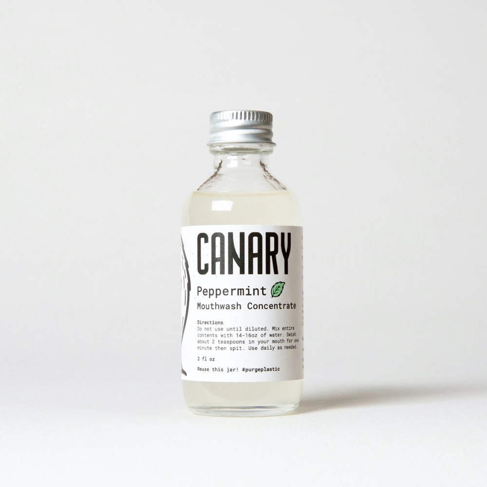 Canary Clean Peppermint Mouthwash Concentrate – Mission Refill