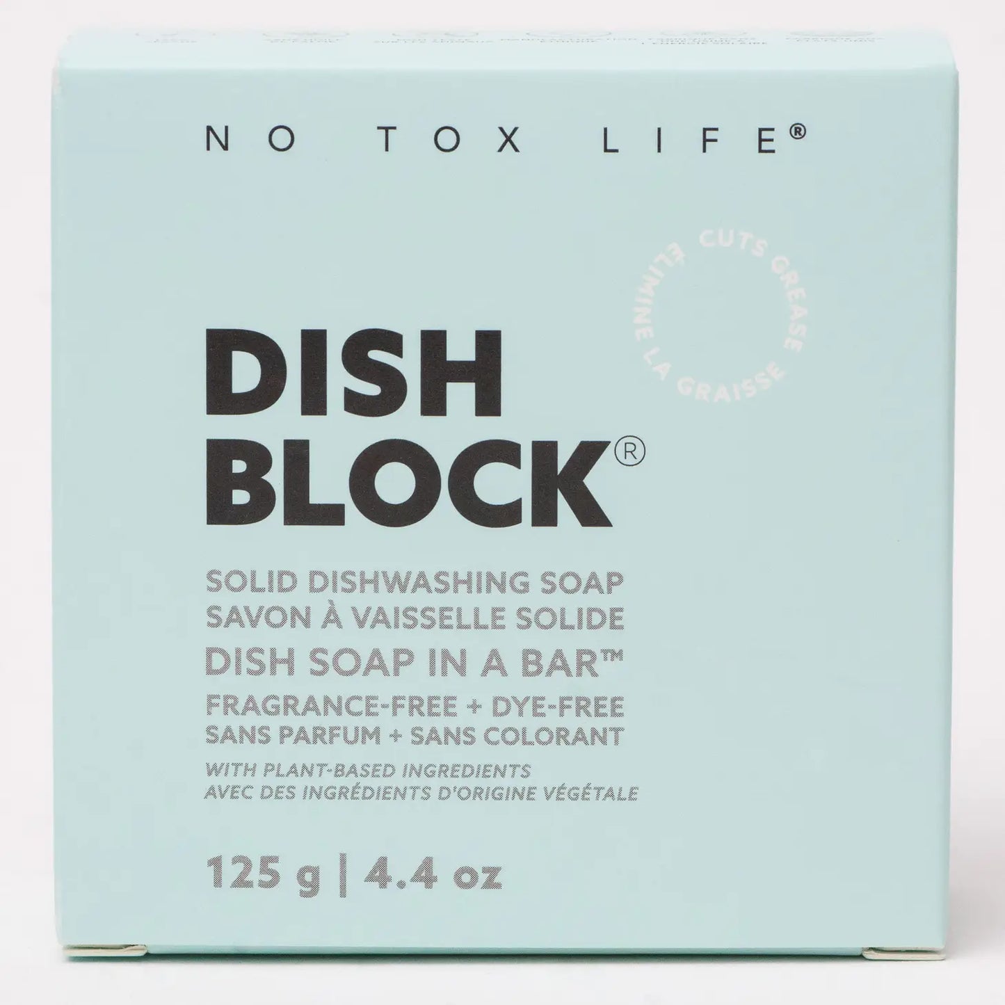 DISH BLOCK Solid Dish Soap 4.4 oz