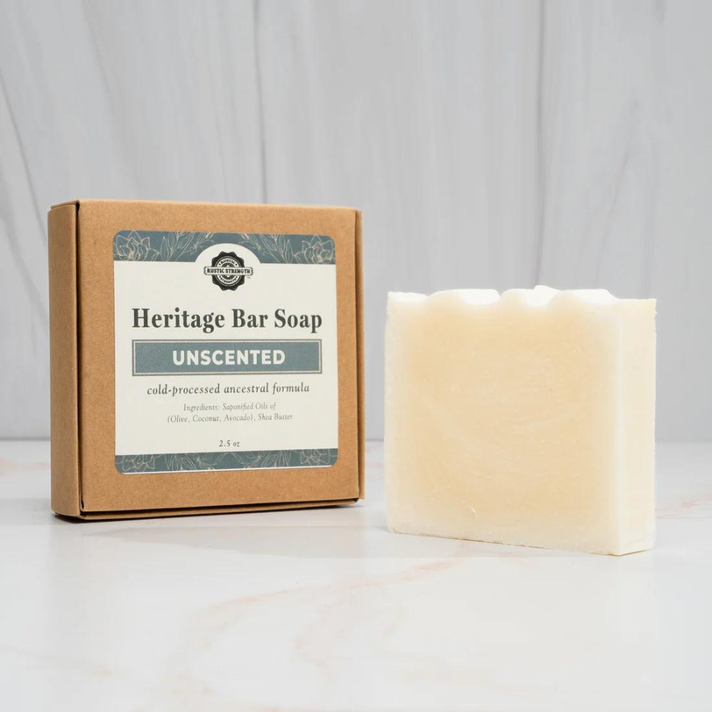 Heritage Unscented Bar Soap