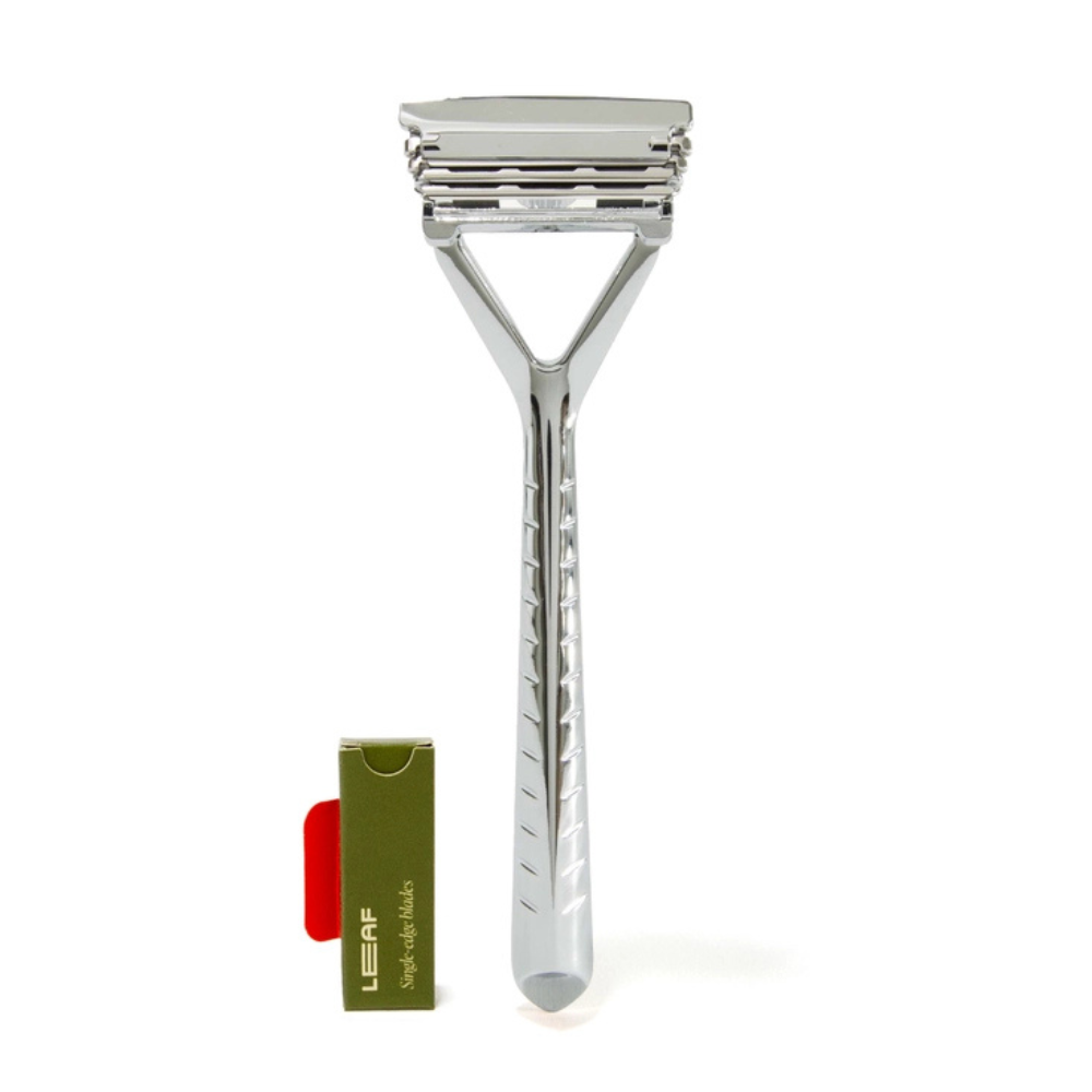 Must Farm Razor The Leaf Shave Razor: Sustainable Shaving – Mission Refill