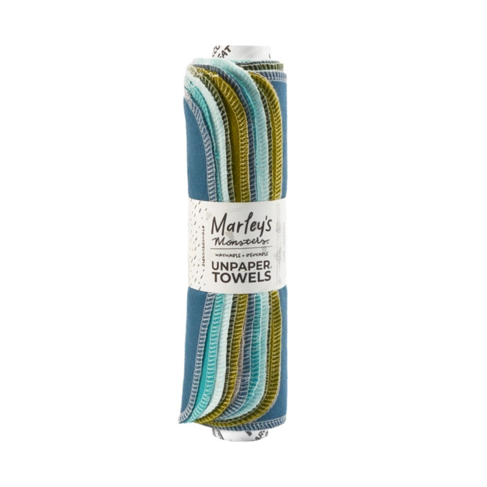 Marley's Monsters UNpaper® Towels: Rainbow and Color Mixes - 12 Pack