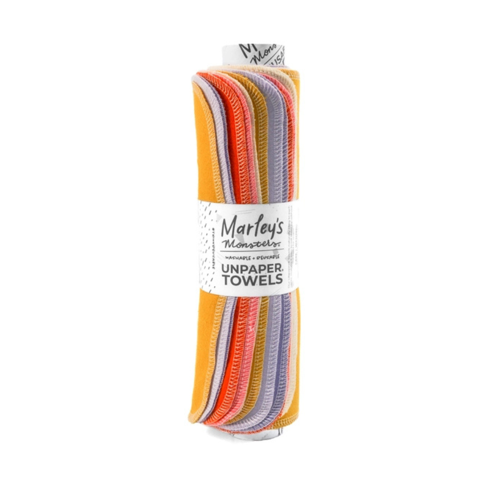 Marley's Monsters UNpaper® Towels: Rainbow and Color Mixes - 12 Pack