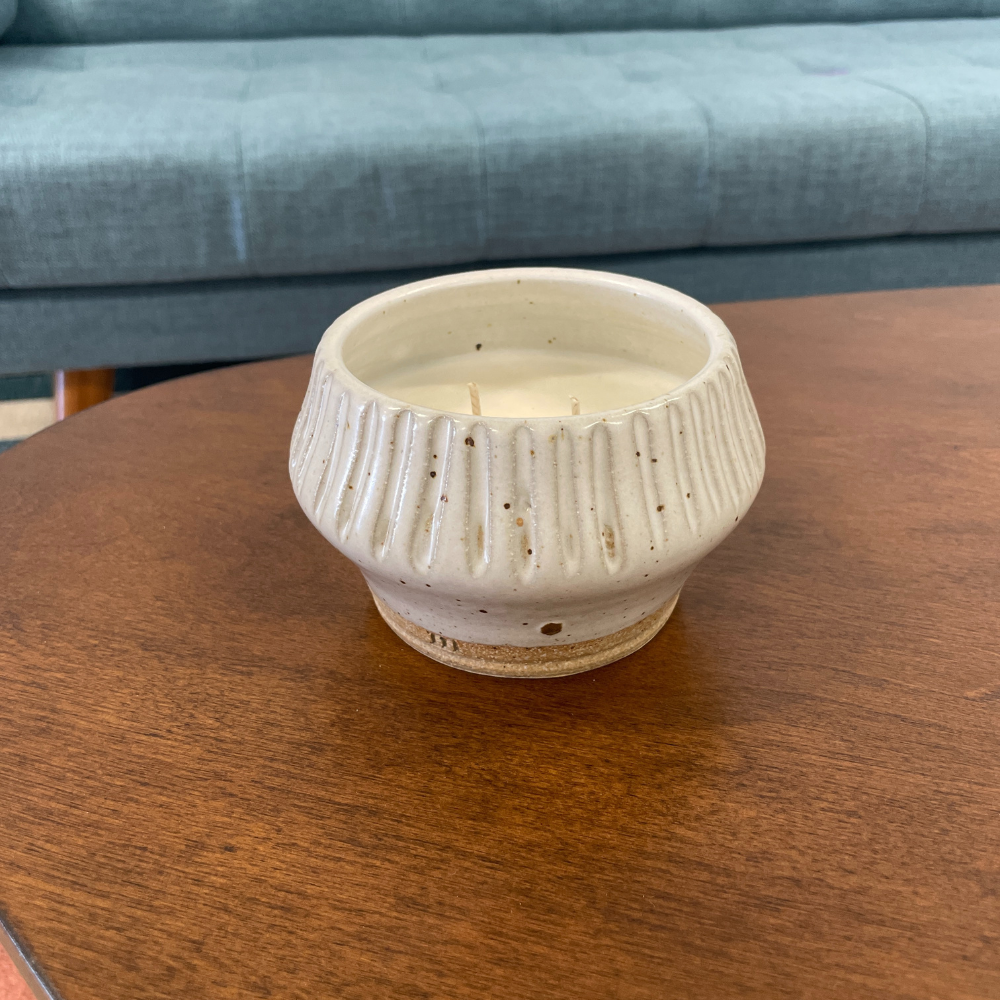 Ceramic Hand-Made Candle