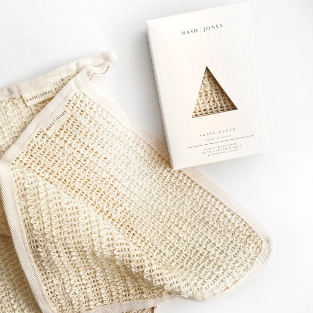 Nash & Jones Natural Agave Washcloth