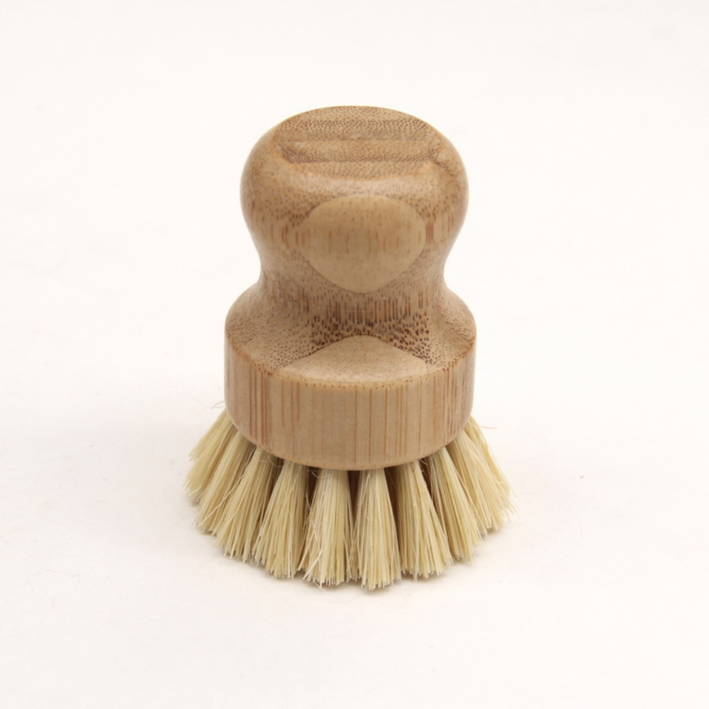 Natural Bamboo Pot & Dish Brush