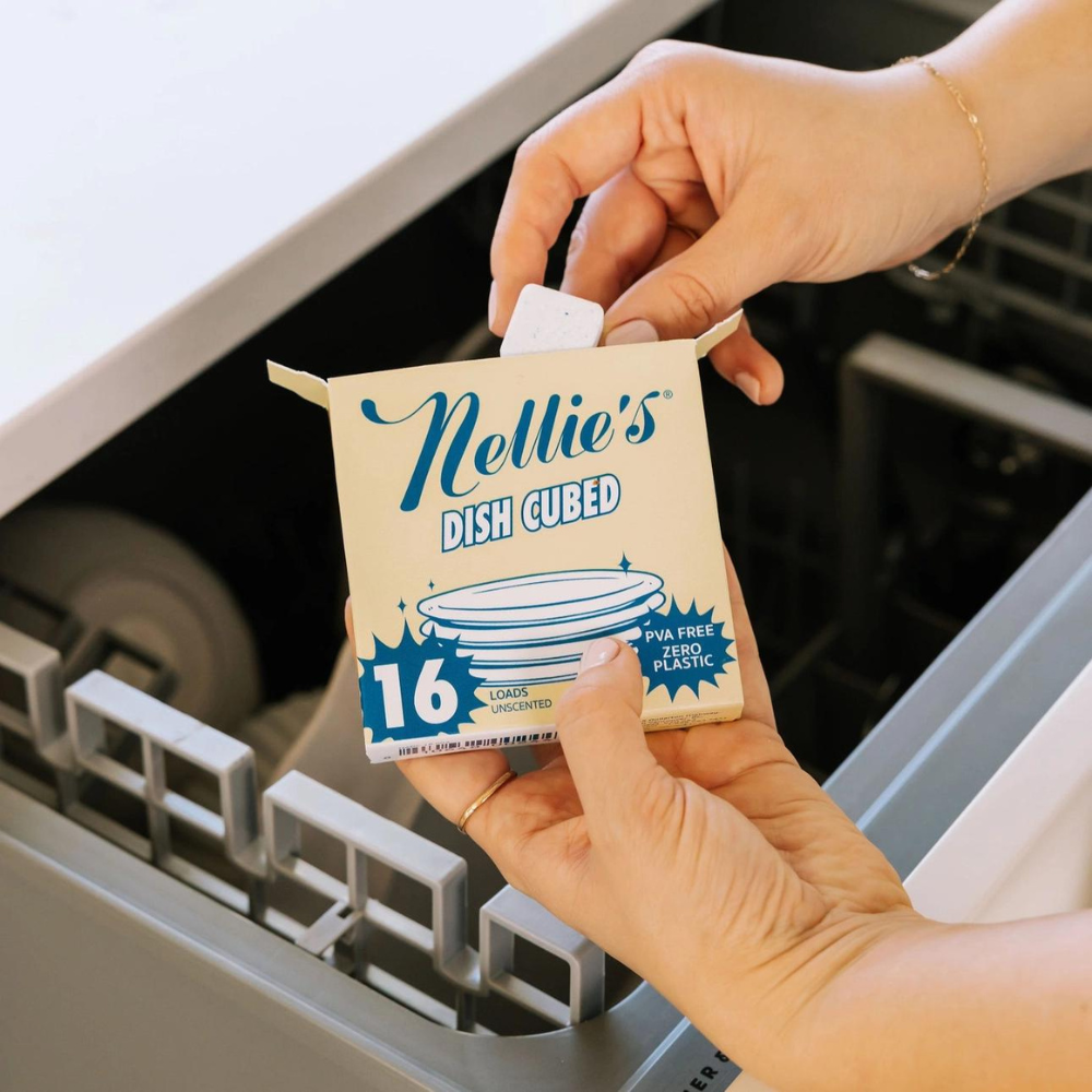 Nellie's Auto Dish Cubed, Pre-Measured Dishwasher Detergent