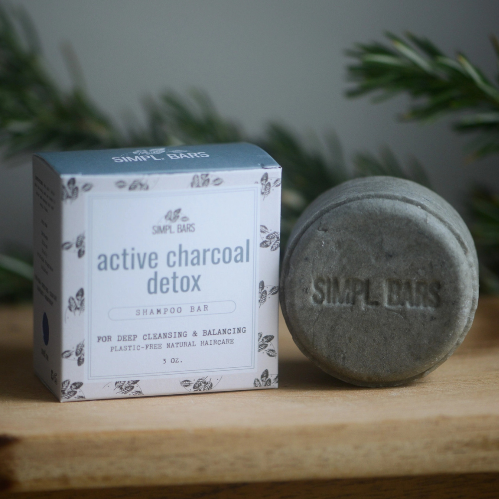 Active Charcoal Detox Shampoo Bar (Large)